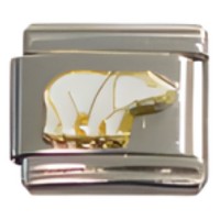 Polar Bear Italian Charm image (1)