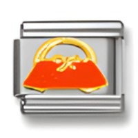 Purse Red Italian Charm_1 image