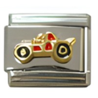 Racecar Red Italian Charm image