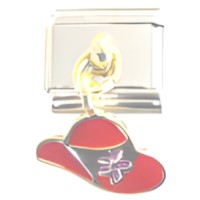 Red Hat Dangle Italian Charm image (1)