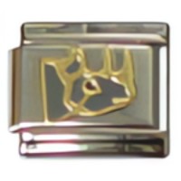 Rhinoceros Italian Charm image