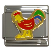 Rooster Italian Charm image