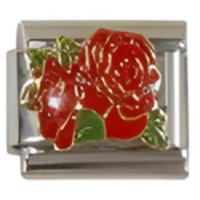 Rose Red Italian Charm image