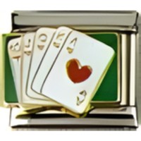 Royal Flush Italian Charm_1 image