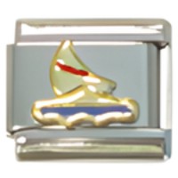 Sailboat Italian Charm image