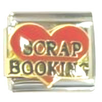 Scrapbooking (heart) Italian Charm