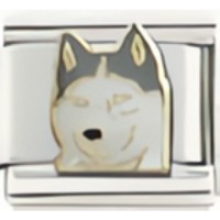 Siberian Husky Dog Italian Charm_1 image