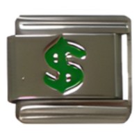 $ Sign Italian Charm image