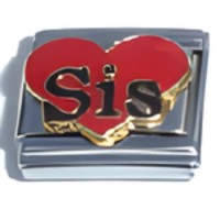 Sis on Red Heart Italian Charm image