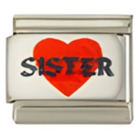 Sister C.A.S.T. Enamel Italian Charm-1-1 image