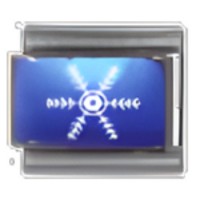 Snowflake C.A.S.T. Enamel Italian Charm image