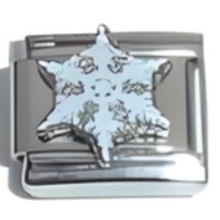 Snowflake Italian Charm image