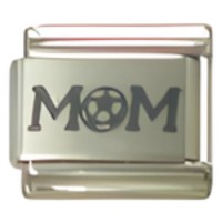 Soccer Mom 2 Laser Italian Charm image