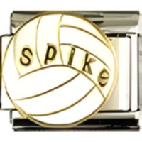 Spike Volleyball Italian charm image