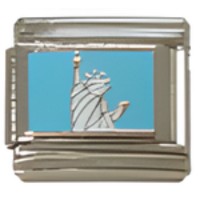 Statue of Liberty Italian Charm image (1)