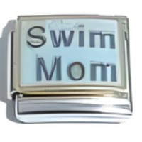 Swim Mom Italian Charm image