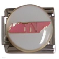 Tennessee State Map Italian Charm image