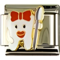 Tooth and Brush Italian Charm image