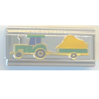 Tractor & Wagon Superlink Italian Charm image