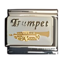 Trumpet Italian Charm image