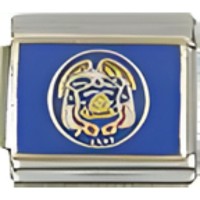 Utah State Flag Italian Charm image