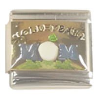 Volleyball Mom Italian Charm image