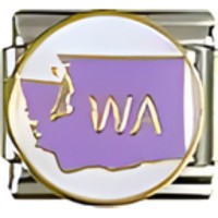 Washington State Italian Charm image