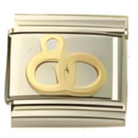 Wedding Rings Italian Charm image