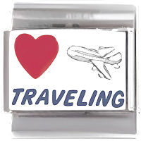 Love Traveling C.A.S.T. Enamel Italian Charm-1