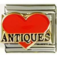 (heart) Antiques Italian charm image