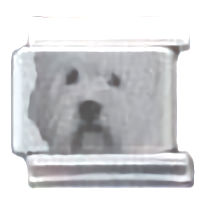 West Highland Terrier Photo Laser Italian Charm