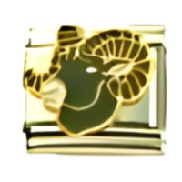 Big Horn Sheep Italian Charm image