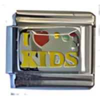 I (heart) Kids Italian Charm image