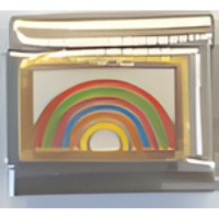 Rainbow Italian Charm image