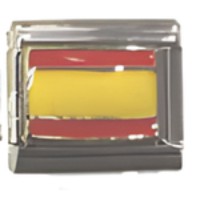 Spain Flag Italian Charm image (1)