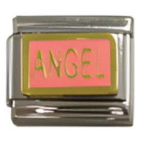 Angel Pink Italian Charm image