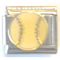 Baseball Italian Charm image