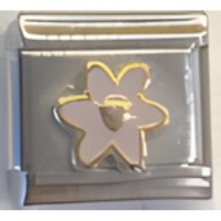 Flower Purple Daisy Italian Charm