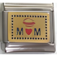 Football Mom Italian Charm image