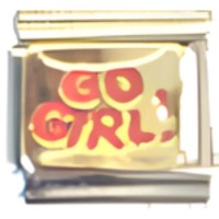 Go Girl Italian Charm image