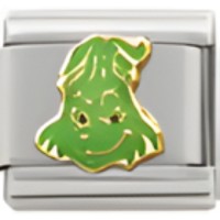 Grinch Italian Charm image