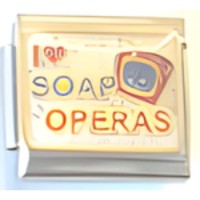 I (heart) Soap Operas Italian Charm image