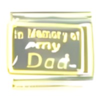 In Memory of my Dad Italian Charm image