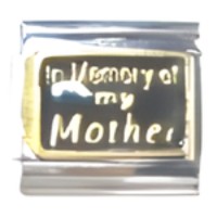 In Memory of my Mother Italian Charm image