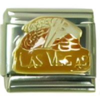 Las Vegas with Cards Italian Charm image