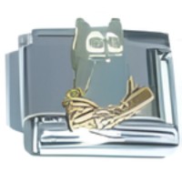Owl Italian Charm image
