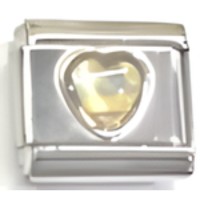 Paula Shell Heart Italian Charm image