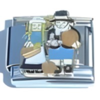 Pilgrims Italian Charm image