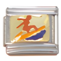 Surfer Italian Charm image