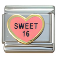 Sweet 16 Italian Charm image